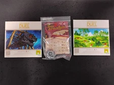 Lord Of The Rings Duel For Middle Earth The Shire And Grond Promo Tiles and Dice