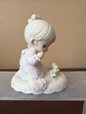 1994 Precious Moments Growing in Grace Age 3 Enesco 136220 Birthday Girl -No Box