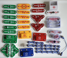 Lot 39 Elenco Electronic Snap Circuits replacement parts M2 B1 U1 U2 U3 U4 U5 Q3