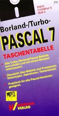Borland-/Turbo-Pascal 7 - Taschentabelle von Hofacker | Buch | Zustand gut