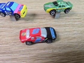 Vintage Galoob Micro Machines Super Stockers NASCAR Race Cars Lot of 3 - #12 #27