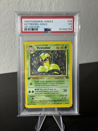 Victreebel (1st Edition) graded PSA 3 for sale on eBay