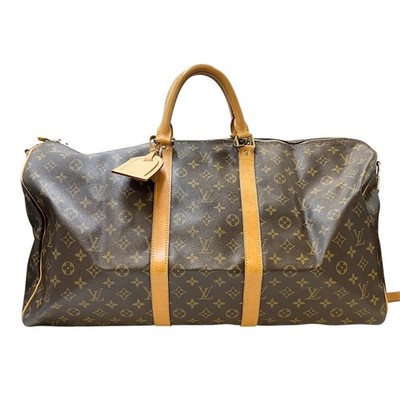 Louis Vuitton Keepall 55 Monogram Boston Bag Used