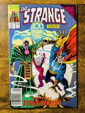 DOCTOR STRANGE SORCERER SUPREME 33 NEWSSTAND DANN THOMAS STORY MARVEL 1991