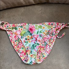 Tommy Bahama Island Cays Flora reversible String Bikini - Small - New