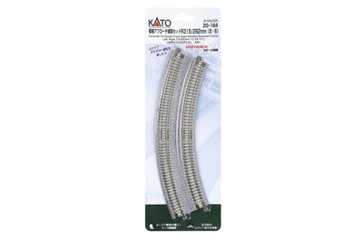 Kato 20-184 N Unitrack Double Curve Easment 22.5'' Deg 11/12-3/8'' 28.2/31.5cm