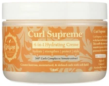 Curl Supreme Styling Creme 8 Ounce Hair Styling Agent for Body Care