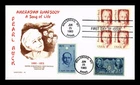 US COVER PEARL BUCK GREAT AMERICANS FIRST DAY ISSUE COMBO LANDS END