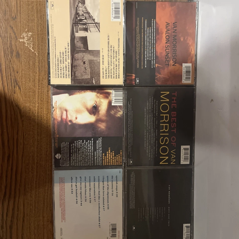 VAN MORRISON Lot of 6 CDs! Hymns To Silence, Moondance, Avalon, Days Like This Foto 4 de 4