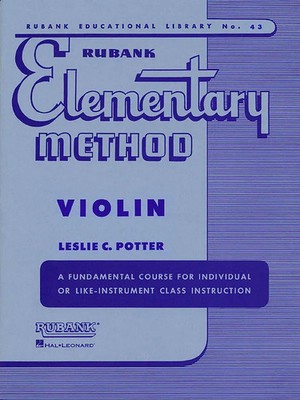 Rubank Elementary Method, Violin | Leslie C Potter | Taschenbuch | Buch | 1990