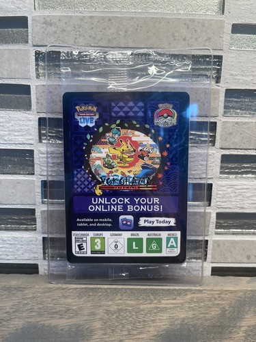 2023 Pokémon Japan World Championships Player Participation Promo Pack Sealed