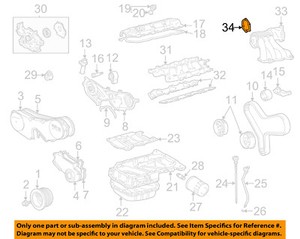toyota oem intake manifold plenum gasket 1717620020 ebay ebay