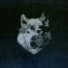 Pendleton Wool Fabric, 32” X 59”, "Spirit Wolf", Blanket-Weight
