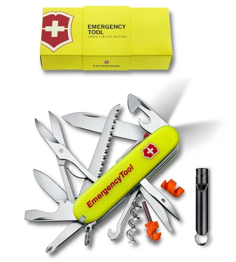 Victorinox emergency tool Huntsman Light Japan limited edition