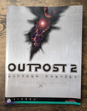 OUTPOST 2: DIVIDED DESTINY (PC, 1997, Sierra) Video Game MANUAL ONLY! -Pre-owned