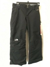 The North Face Girls Snowboard Ski Snow Pants NWT TNF Black Msrp: 99.00