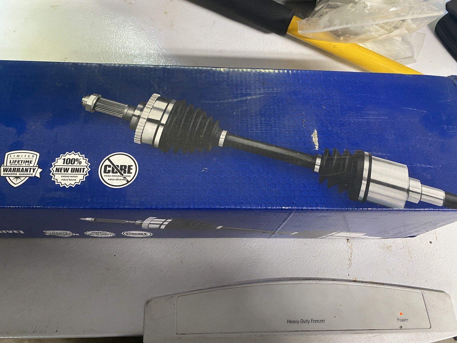 CV Axle AssemblyNew CV Axle Front Right GSP NCV21520 fits 0912 Acura