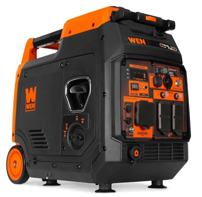 WEN DF480iX Quiet Lightweight 4800W Dual Fuel RV-Ready Electric Start Generator