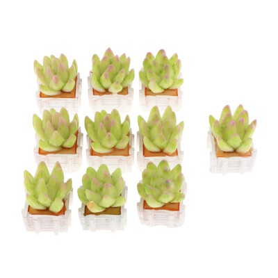 VOSAREA Mini-Katzen-Figuren – 6 Stück, Je 4,5x2 Cm | Deko Für Sukkulenten, Bonsai & Mini-Gärten