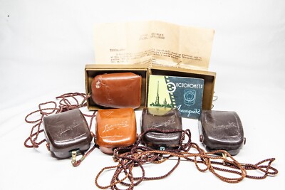 5x exposure meter ,,LENINGRAD II'' + original leather box + MANUAL