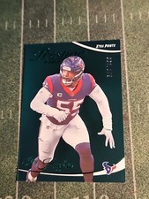 Jerry Hughes NUMBERED /199 💥💥 Prestige 2023 GREEN 🟩 Texans SP