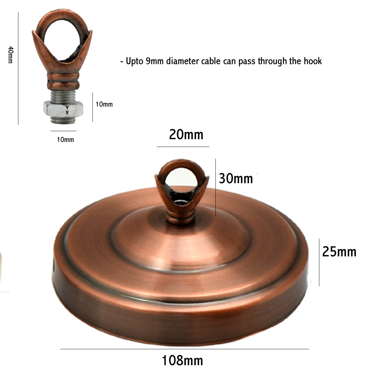 Rosone a soffitto per lampadario in polistirolo diametro 38cm | Leroy