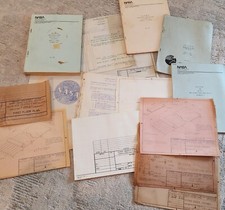 1960s - 80s NASA Johnson Space Center Houston Texas Manuals / Blue Prints  More