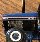Vintage Ford 7840 Ertl Tractor And Hew Holland Silage Wagon — photo 8