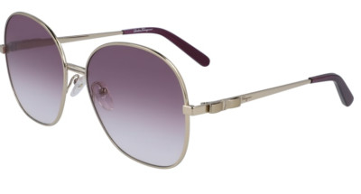 Salvatore Ferragamo Women's Sunglasses Light Gold SALVATORE FERRAGAMO SF242S 736