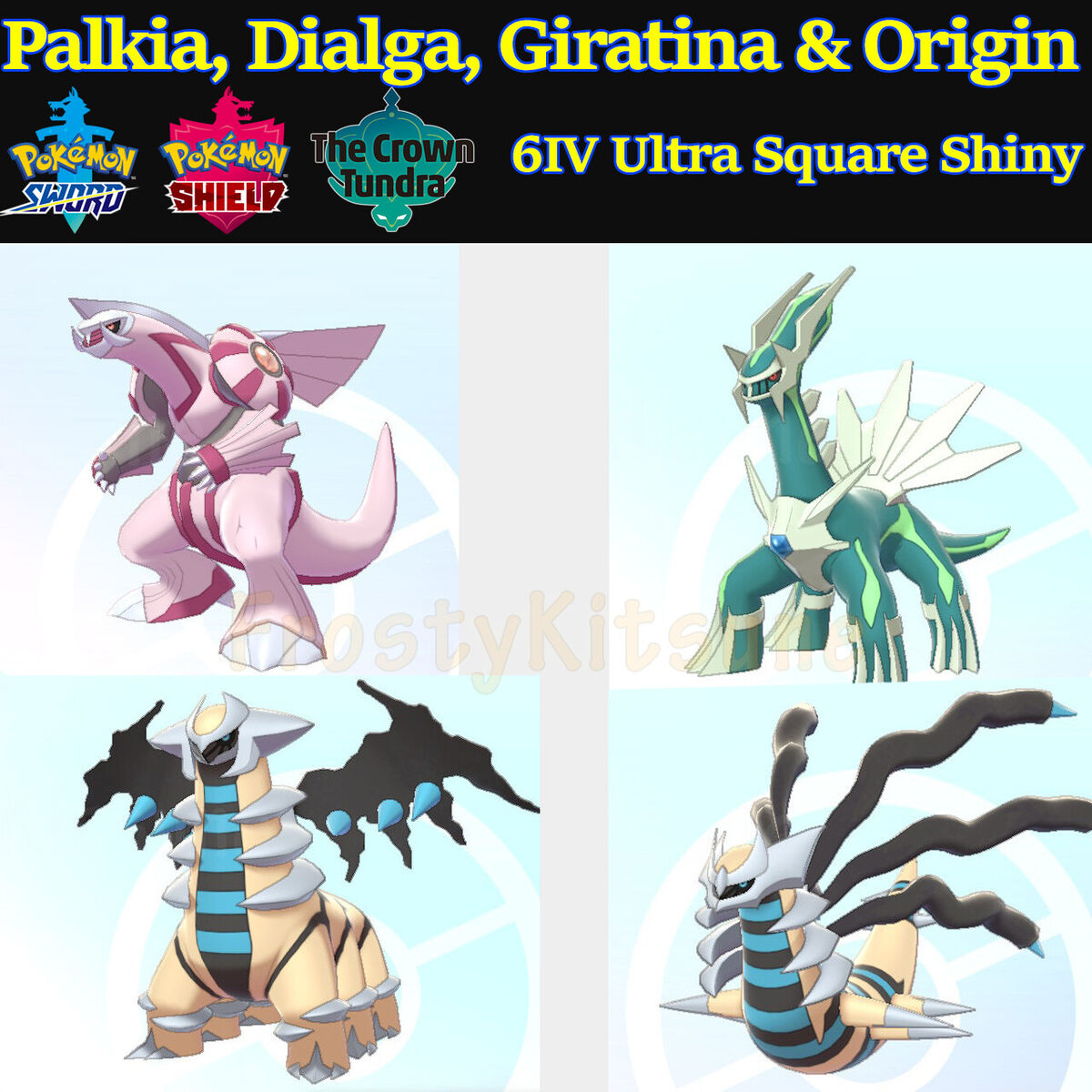 New event to obtain a shiny Dialga, Palkia and Giratina