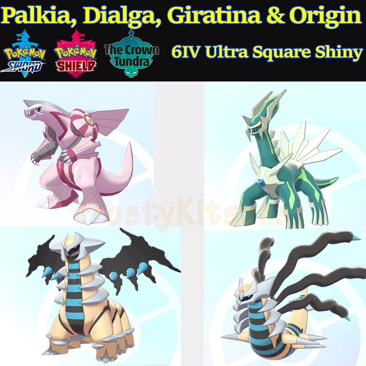 Ultra Shiny 6IV PALKIA / Pokemon Sword and Shield / Sinnoh -  Finland