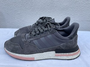 EUC ADIDAS ZX 500 RM Men US 11 GREY PINK BOOST SUEDE B42217 X | eBay