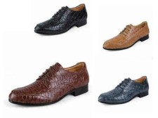Party Men's Formal Pattern Real Leather Shoes Wedding Dress All Size