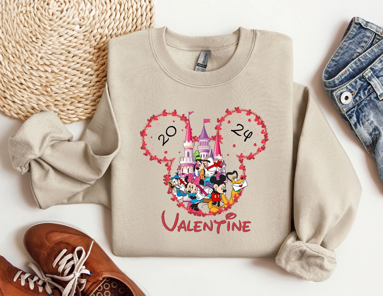 Magic Castle Heart Topolino e amici San Valentino Equipaggio Disney San Valentino