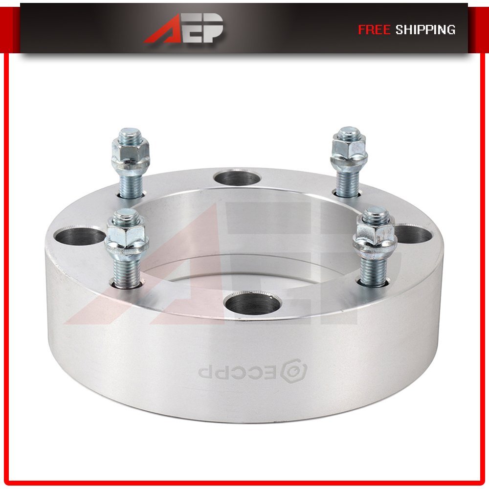 4 Pcs 4x156 2" Wheel Spacers 12x1.5 Studs For Polaris RZR 900 1000 4/