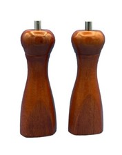 Vintage MCM Mr. Dudley Salt-Pepper Grinders- Lot Of 2- Made In USA- EUC