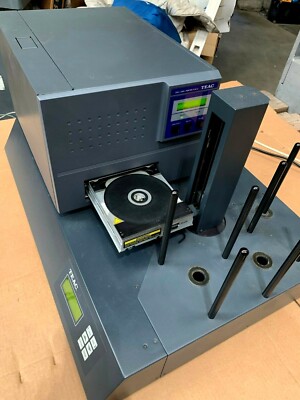 TEAC AutoPrinter AL-220S Roboter Auto-Loader System + Drucker CD DVD Blu-ray ...