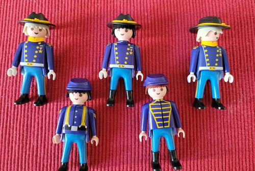 Playmobil ++ Nordstaatler Soldaten ++ ACW Western Sammlung Konvolut - Bild 5 von 6