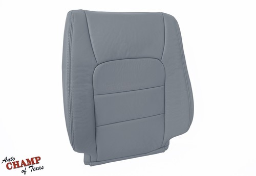 Fits 2002 Lexus LX470 4X4 AWD 4WD- Driver Side Complete Leather Seat Covers Gray - Picture 7 of 12