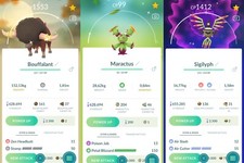 Pokémon Go | Shiny Maractus, Sigilyph, Bouff...