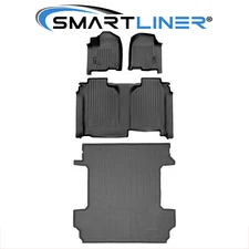SMARTLINER Floor Mats Truck Bed Liner 2019-2025 Chevrolet Silverado | GMC Sierra
