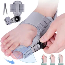 Therapy Bunion Corrector Pain Relief Big Toe Separator Straightener Orthopedic