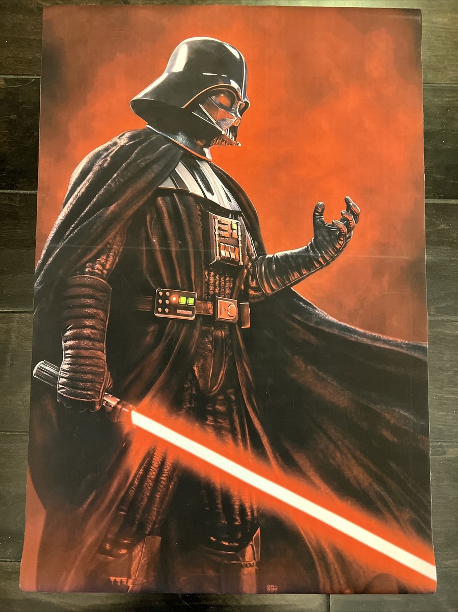 Darth Vader Star Wars Canvas Print Poster 29x19 | eBay