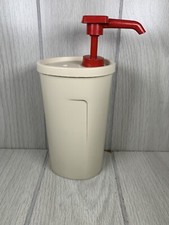 Vintage TUPPERWARE Ketchup Pump Dispenser 640-7 USA