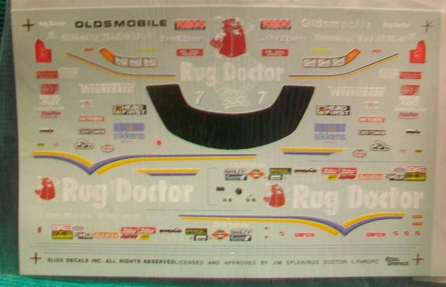 RACING WATER SLIDE DECALS 1:24 &amp; 1:25 SCALE MODEL CARS | eBay