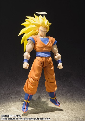Authentic Bandai S.H.Figuarts SHF Dragon Ball Super Saiyan 3 Son Goku Gokou - Bild 2 von 6