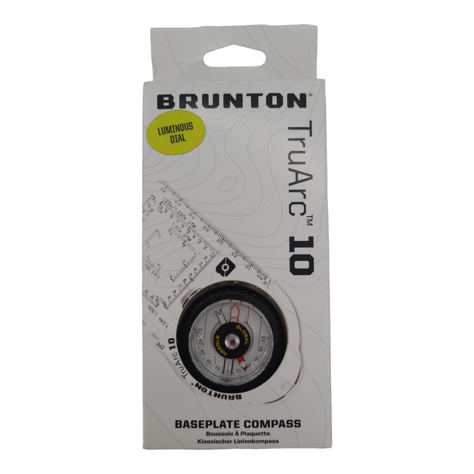 Brunton TruArc10 Compass FTRUARC10GLOW eBay