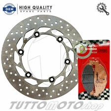 KIT DISCO FRENO POSTERIORE + PASTIGLIE BREMBO SINTER YAMAHA TMAX 500 2008-2012