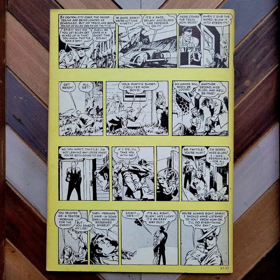 THE SPIRIT DAILIES Vol.3 Will Eisner SC First Print 200 Comics Ken Pierce 1980 - Image 2 of 4