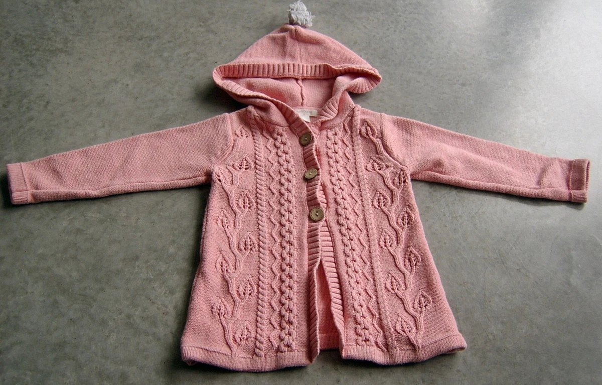 Baby girl hooded cardigan shop